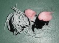 The remains of something.
