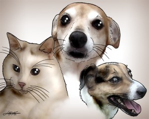Get a pet portrait from Larime! Get a pet portrait from Larime!